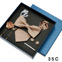 Luxury Silk Tie Set for Men - 35C - Others In Fashion