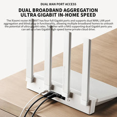 AX3000T WiFi 6 Router – Dual-Band 5GHz 160MHz with 1.3GHz Processor by Snagg A WiFi Booster