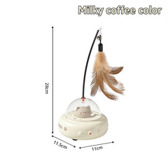 UFO Smart Teaser Cat Toy by Snagg A Toy