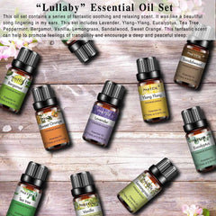 10 Piece Essential Oil Master Set – 100% Pure 10ml Botanical Collection for Diffusion, Spa & Artisanal Crafting