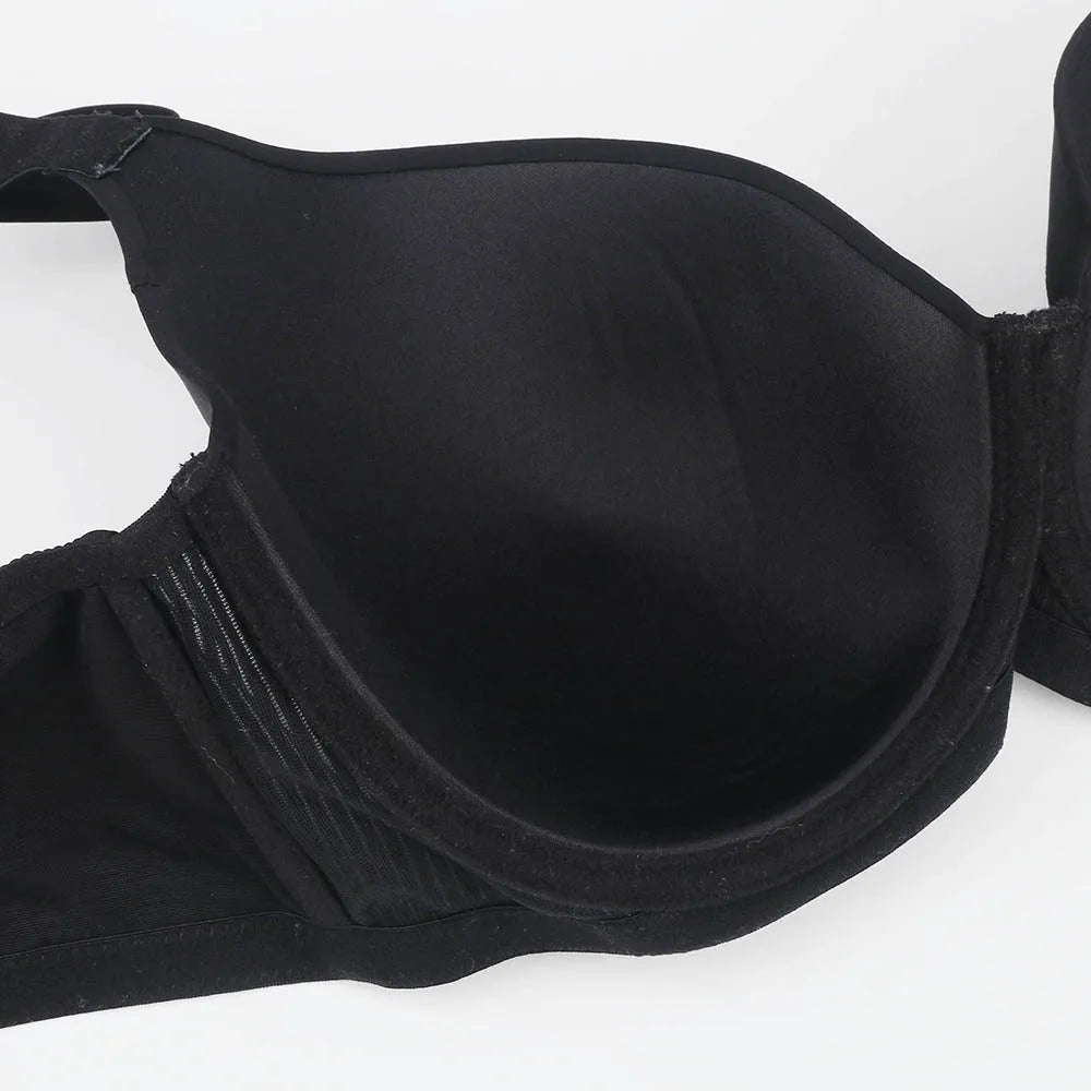 Plus Size Push Up T-Shirt Bra | Lightly Padded Full Coverage Underwire Lifting Support