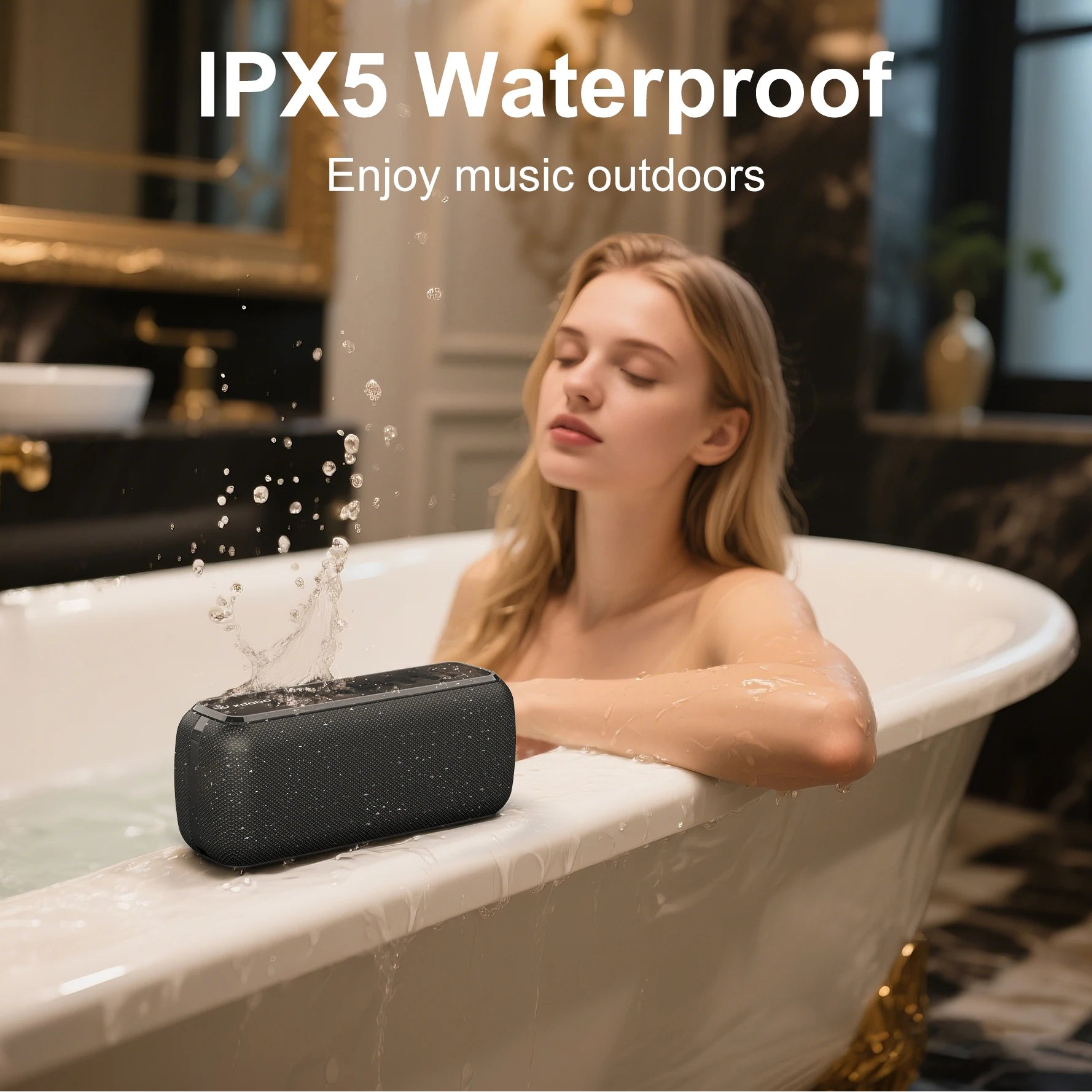 60W Portable Bluetooth Speaker by Snagg A Portable Speaker