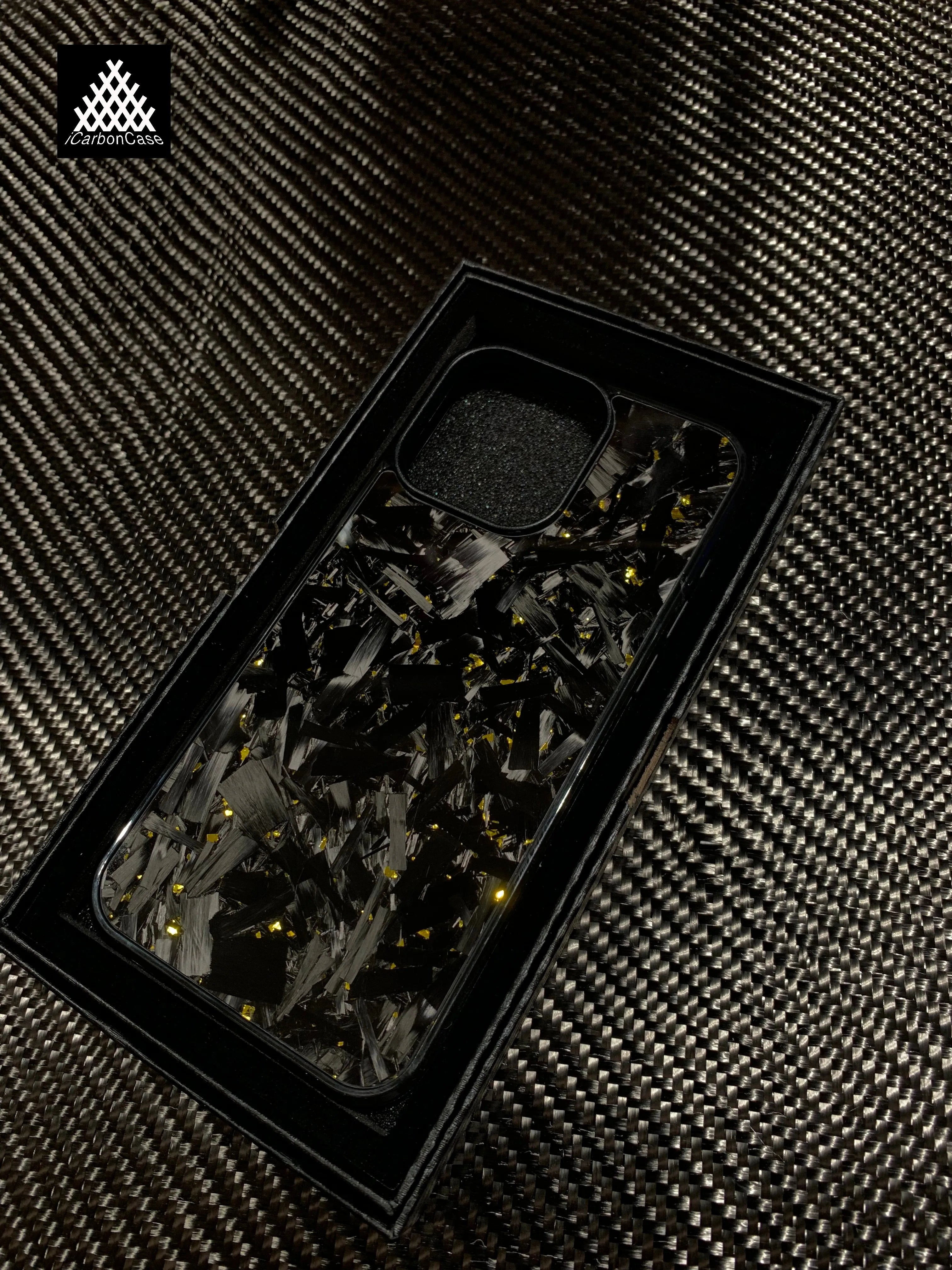 Magnetic Real Forged Carbon Case for iPhone 17 Series by Snagg A Phone Case