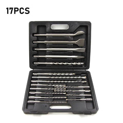 17Pcs SDS Plus Hammer Drill Bit Set - SnaggIt