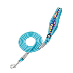 Floral Printing Pet Leash – Padded Handle & Reflective Safety by Snagg A Leash
