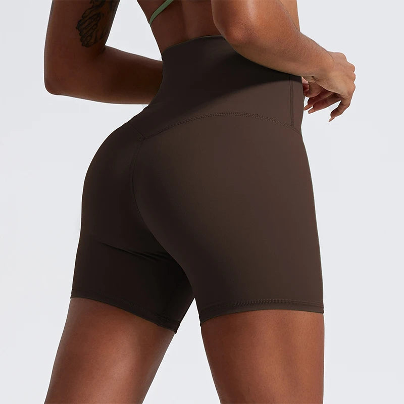 Women's High Waist Push-Up Gym Shorts | Super Soft Fabric Yoga Cycling Workout Sports Leggings