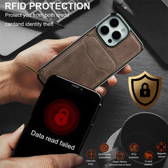 2 in 1 MagSafe Magnetic Leather Wallet & Card Holder Case - for iPhone 15 Series - Phone Cases Covers