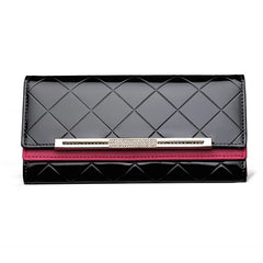 Leather RFID Long Wallet