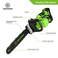 16" Brushless Chainsaw – 8000W