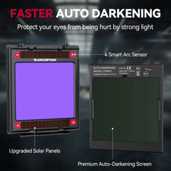 Auto-Darkening Welding Helmet