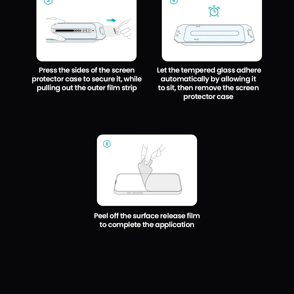 iPhone 16 Series Screen Protector by Snagg A Screen Protector