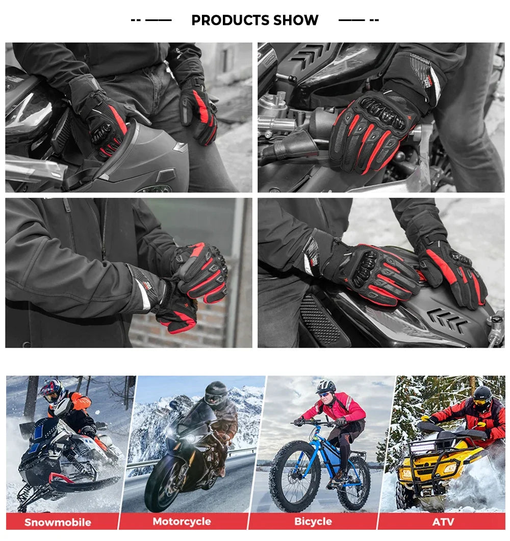 Winter Motorcycle Gloves by Snagg A Motorcycle Gloves