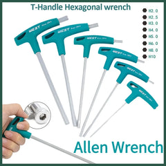 Professional T-Handle Hex Key Wrench