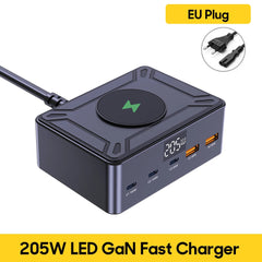 Digital Display USB C Fast Charging Station with PD 100W by Snagg A Charging Station