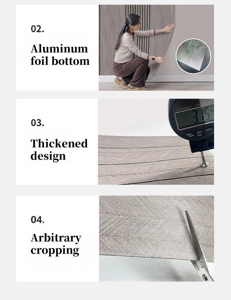 Self Adhesive 3D Foam Wall Panels by Snagg A Wall Panel