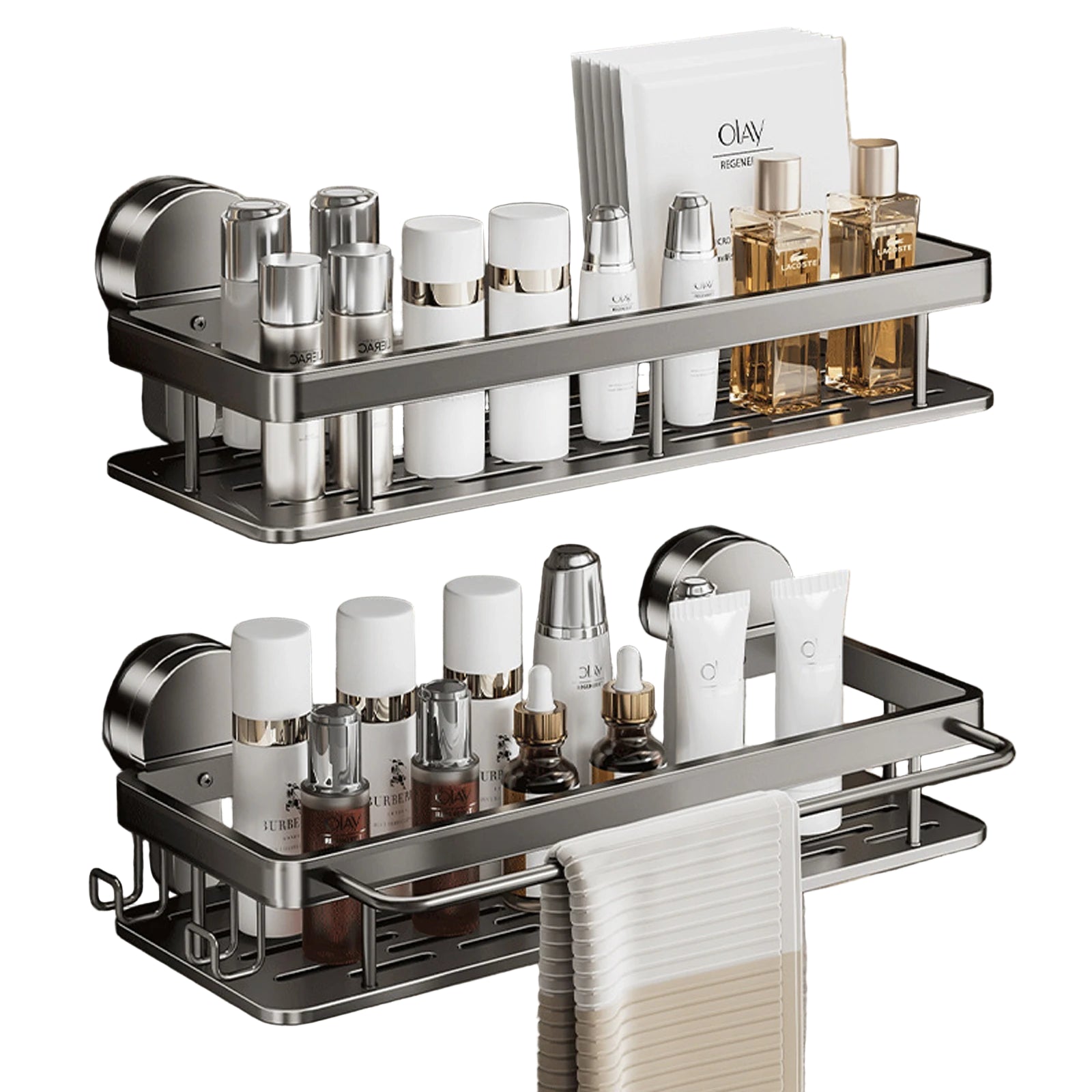 Suction Cup Storage Rack by Snagg A Rack