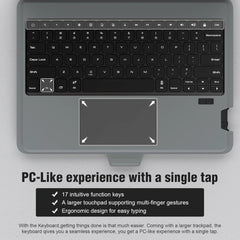 Magic Keyboard For Samsung Galaxy Tab S10 FE+ Case by Snagg A Wireless Keyboard