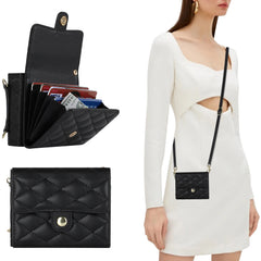 Crossbody Leather Wallet Case – for Samsung Galaxy Z Flip Series