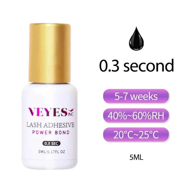 Professional 0.5-Second Fast-Drying Lash Adhesive – 7 Week Extreme Retention Formula