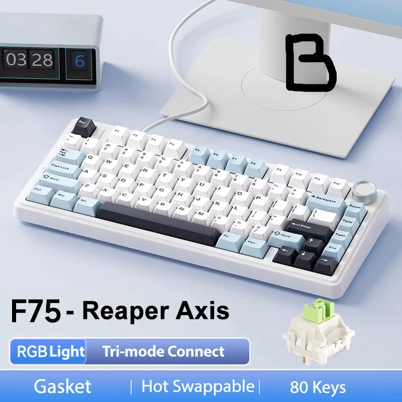 75% Wireless Mechanical Keyboard for a Premium Gaming Experience by Snagg A Keyboard