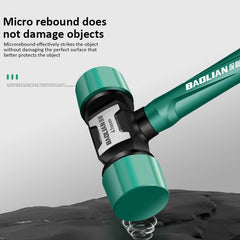 Multifunction Double Headed Rubber Installation Hammer by Snagg A Hammer