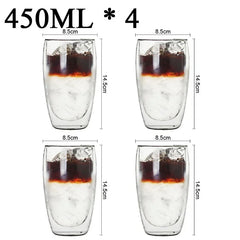 450ml Double Wall Heat-Resistant Cup by Snagg A Cup