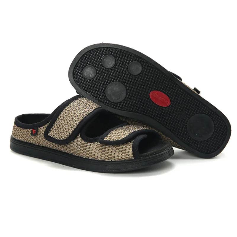 Adjustable Slippers for Middle-Aged & Elderly - SnaggIt