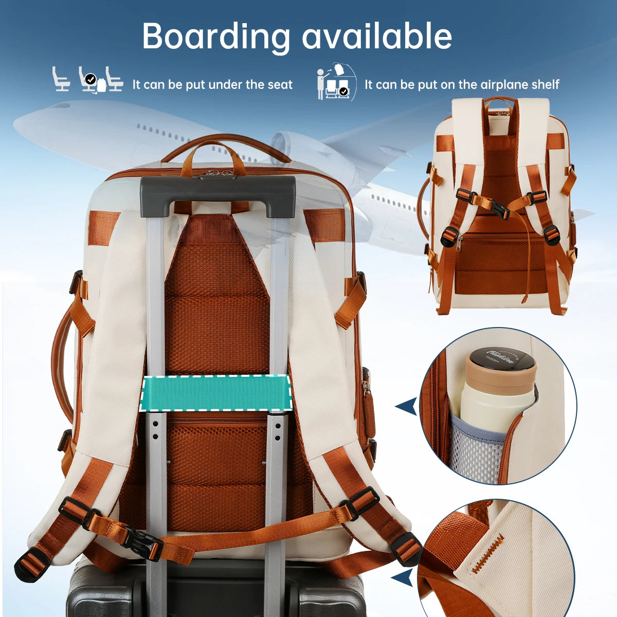 Unisex Business & Travel Backpack by Snagg A Backpack