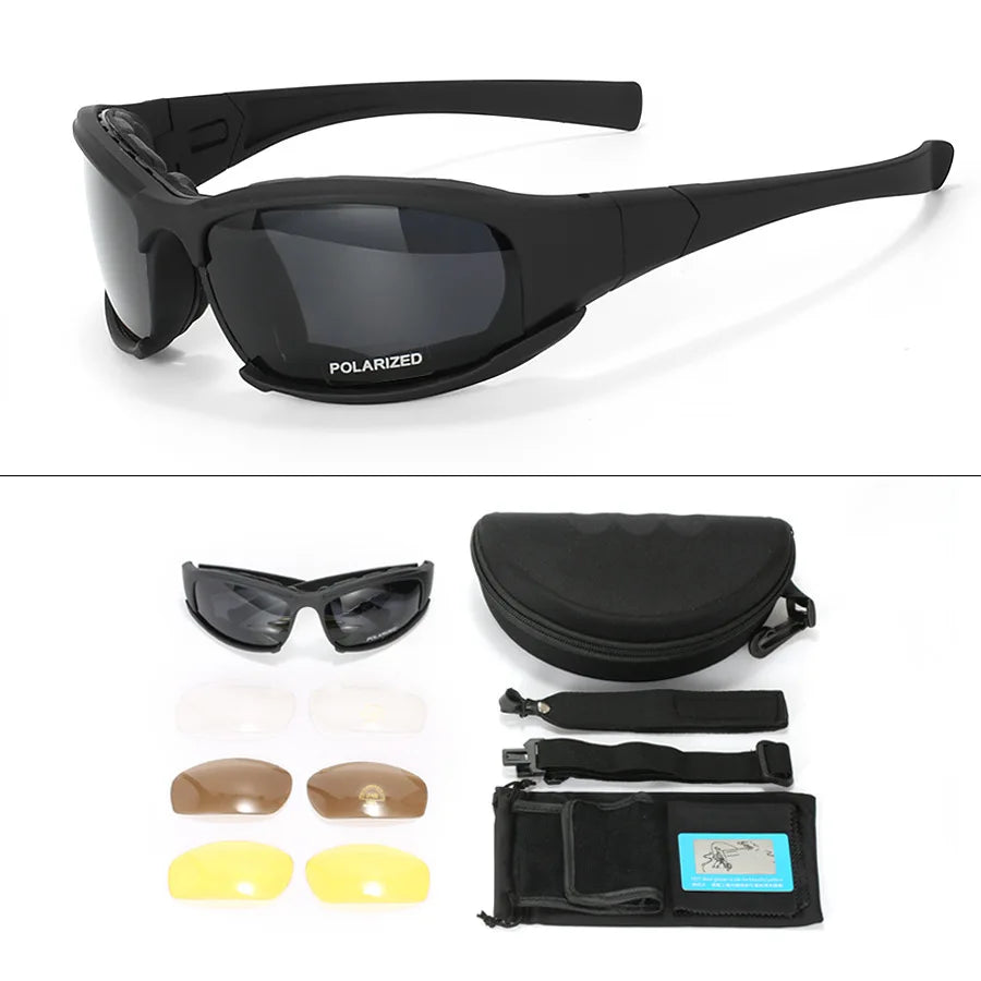 Polarized Windproof & Dustproof Safety Glasses by Snagg A Safety Glasses