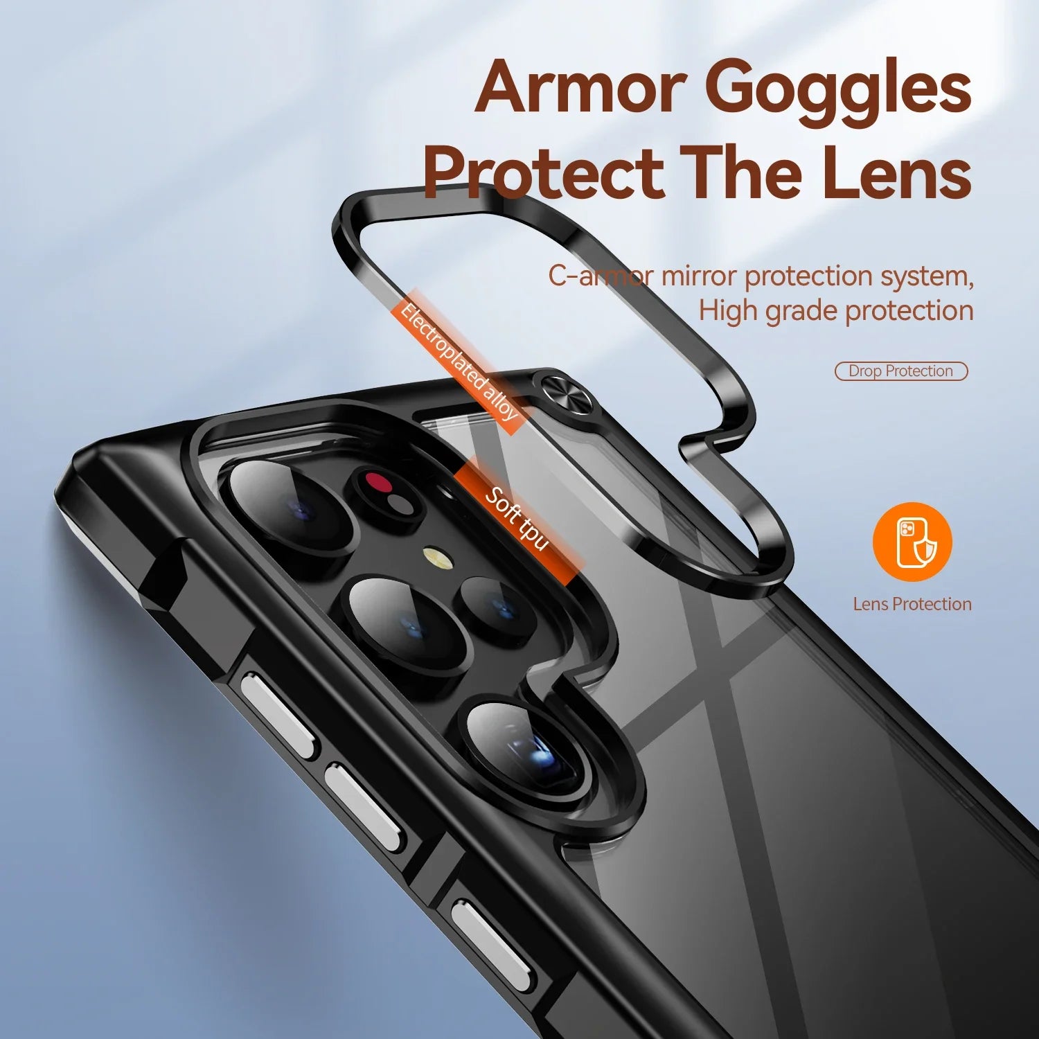 Armor Military Grade Clear Case – Samsung Galaxy S23 Series - Phone Cases & Covers
