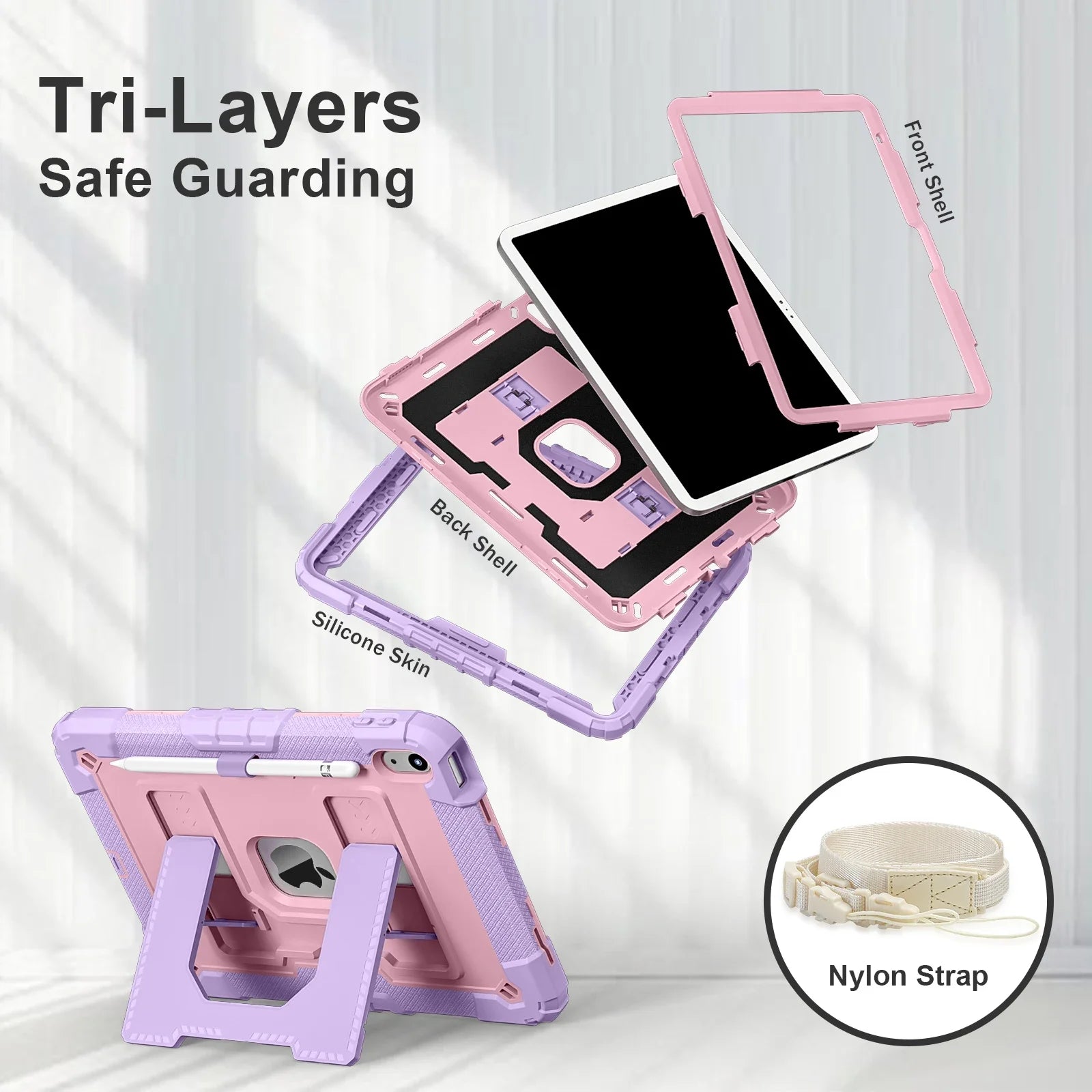Kids Heavy Armor Shockproof Case For Ipad Series by Snagg An iPad Case