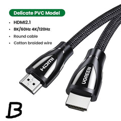 8K HDMI 2.1 Cable Support for TV, Laptop, Projector, PS4 & PS5 by Snagg An HDMI Cable