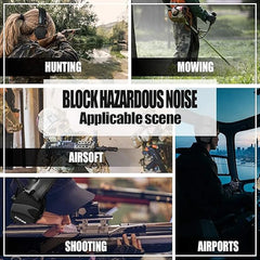 Tactical Earmuff Electronic Anti-noise Headphone by Snagg A Safety Headphones