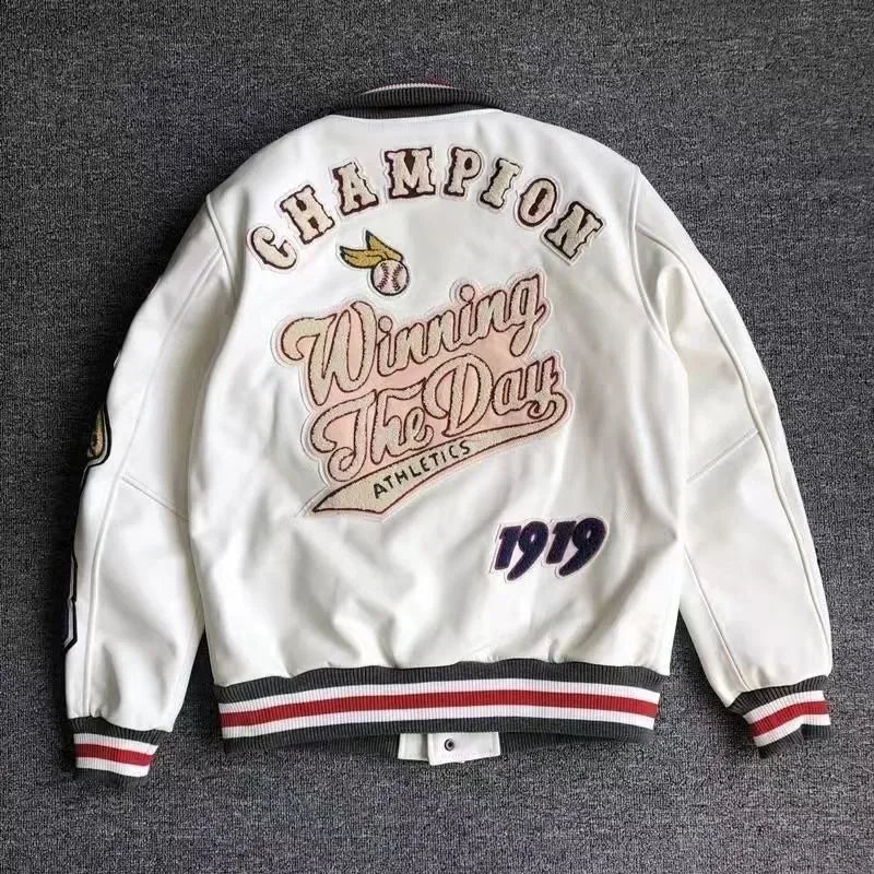 Streetwear Bomber Varsity Jacket by Snagg A Jacket