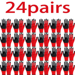 24 pairs safety work gloves by Snagg A Gloves