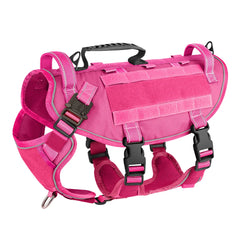 Military Tactical Dog Harness – Escape-Proof, Reflective & Durable by Snagg A Harness