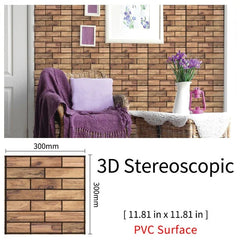 Imitation Brick & Cobblestone Wall Stickers by Snagg A Wall Sticker