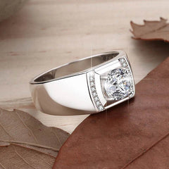 1ct Men’s Moissanite Ring - SnaggIt