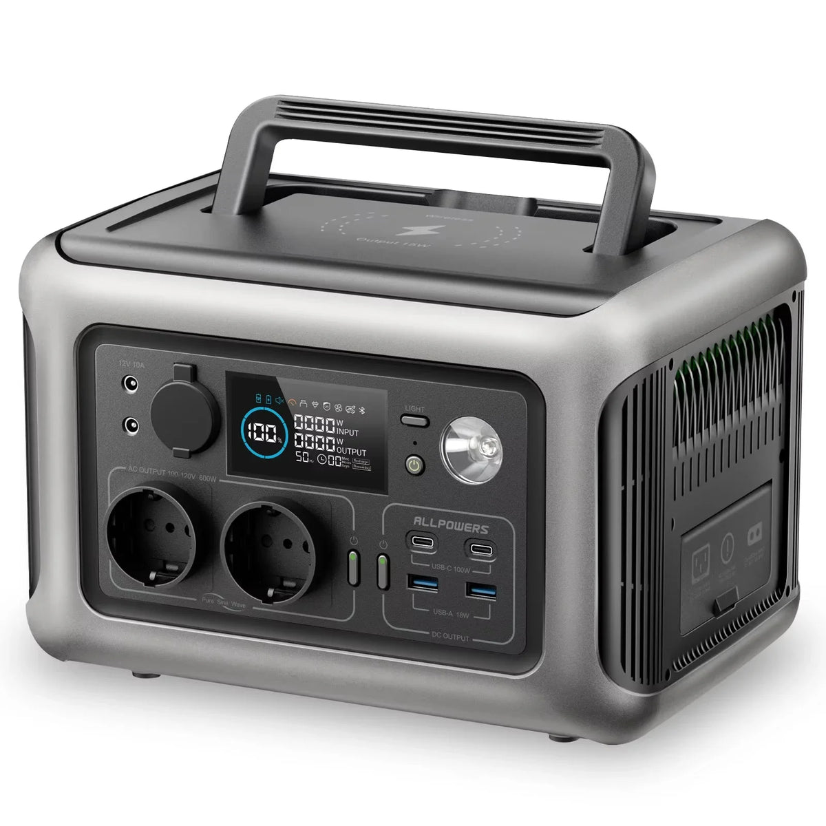 299Wh LiFePO4 portable power station – image 9