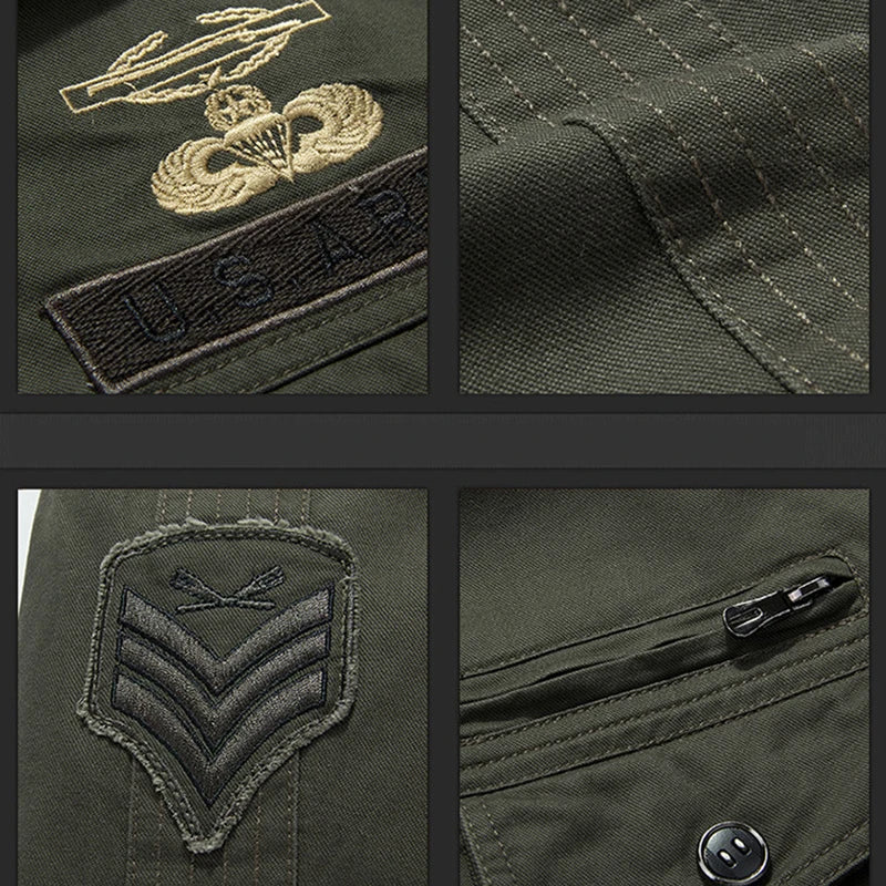 Men’s Tactical Jacket – Fleece-Lined, Windproof & Multi-Pocket Design by Snagg A Jacket