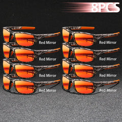 8PCS UV400 Safety Outdoor Sport Sunglasses by Snagg It Sunglasses
