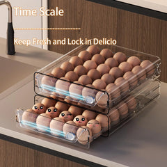 Egg Holder for Refrigerator by Snagg A Tray