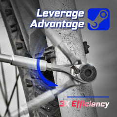 9 Pcs Ratcheting Screwdriver Set – Mini Ratchet Wrench with Magnetic Impact Bits & Nut Driver