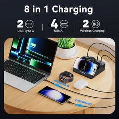 110W 6 Port USB Charging Station by Snagg A Charging Station