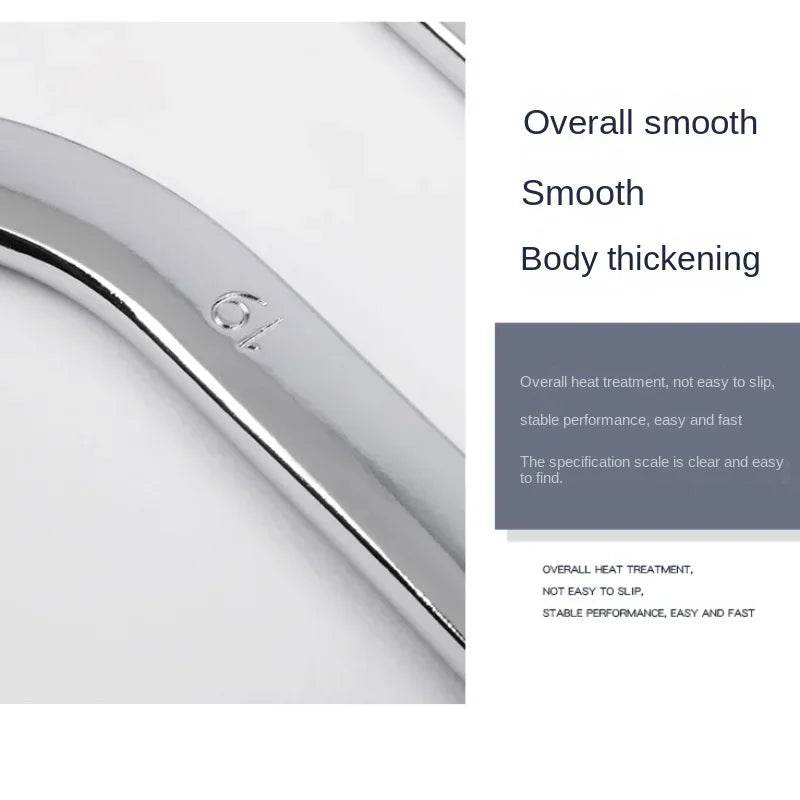 5-Piece S-Type Double-Ended Box Wrench Set - SnaggIt