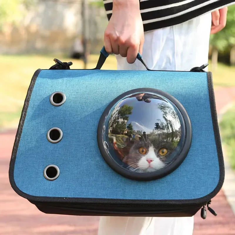 Portable Space Capsule Pet Travel Bag by Sangg A Pet Backpack