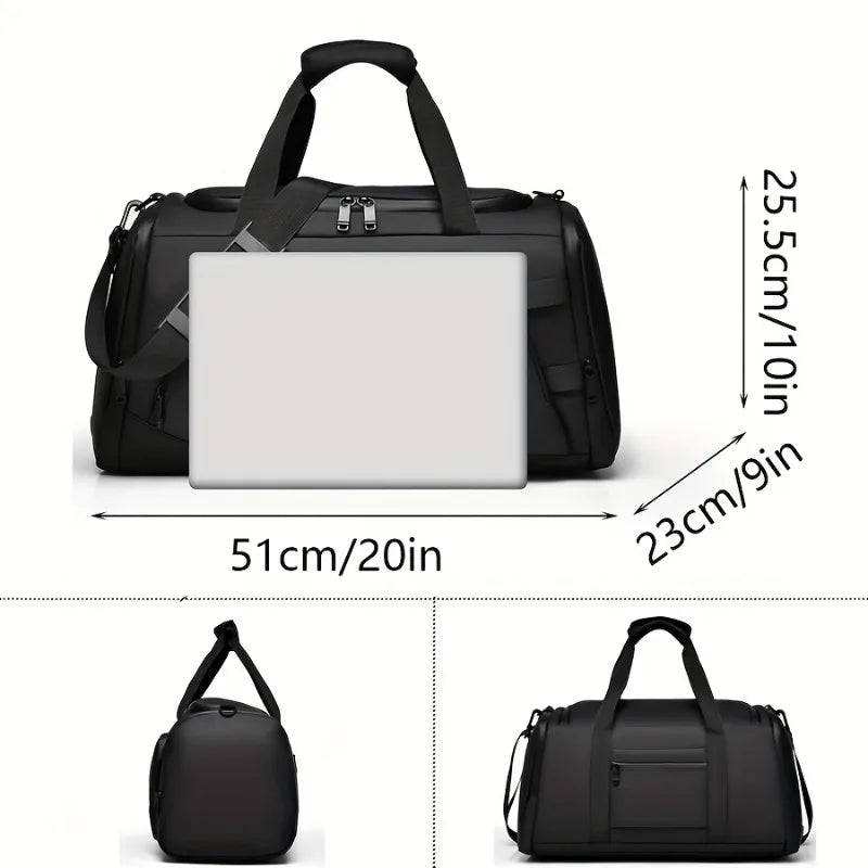 Large-Capacity Sports & Travel Duffle Bag