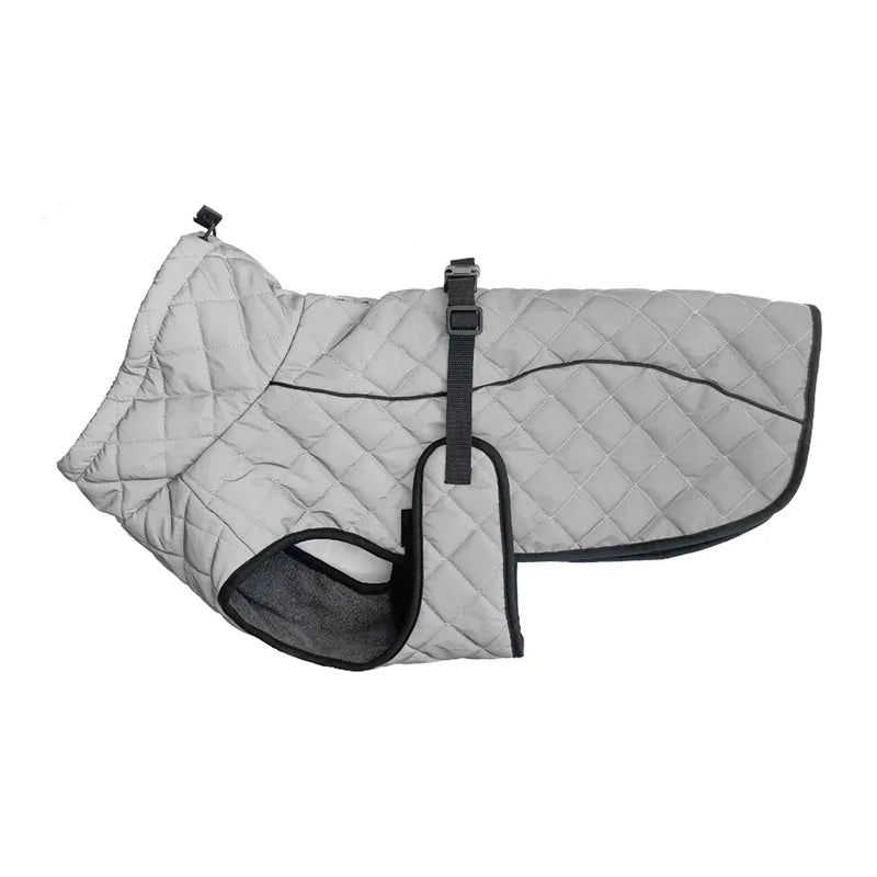 Reflective Outdoor Dog Jacket – Warm Cotton Vest Coat for Large & Medium Dogs (Labrador)