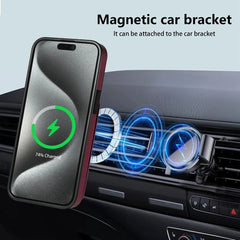 2 in 1 Detachable Card Pocket Magsafe Case – for iPhone 15 Series - Phone Cases & Covers