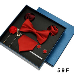 Luxury Silk Tie Set for Men - 59F - Others In Fashion